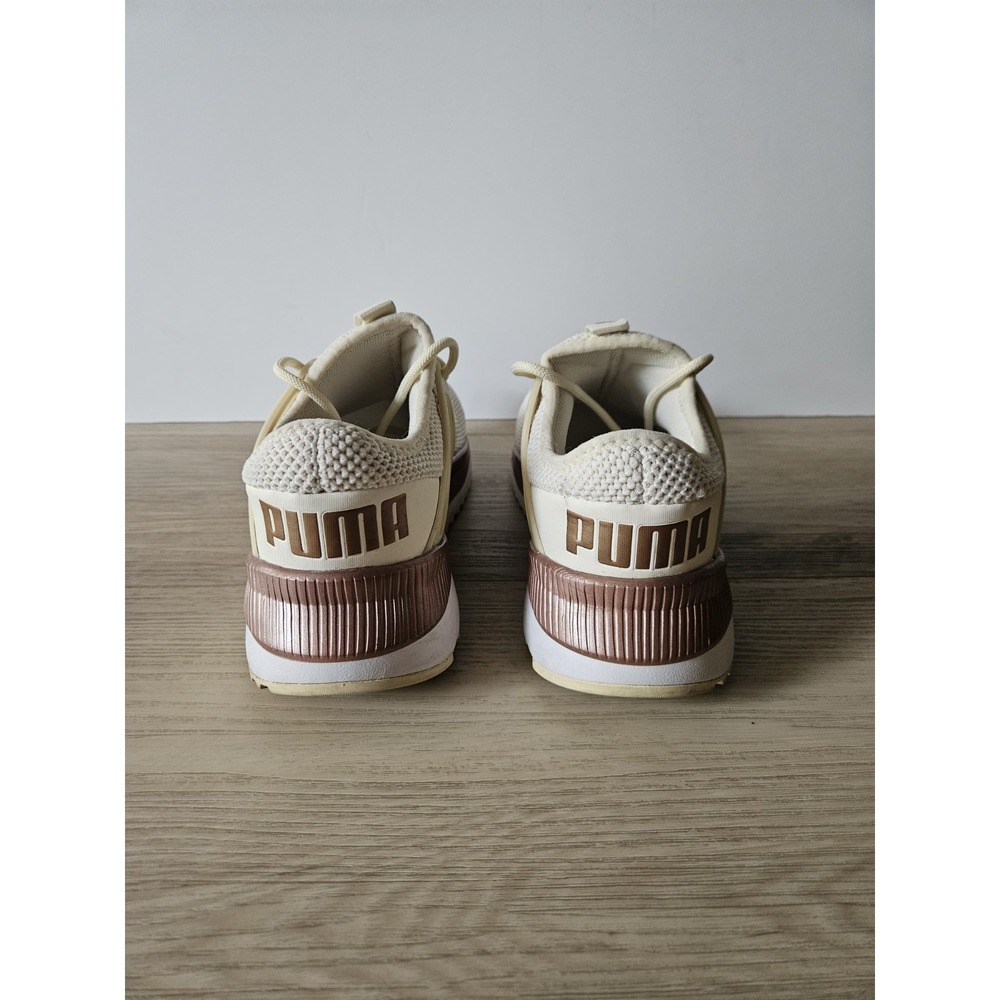 Puma Pacer Future Lux Sneakers Womens Size 8.5 Pristine Rose Gold Metallic Shoes - Picture 5 of 8